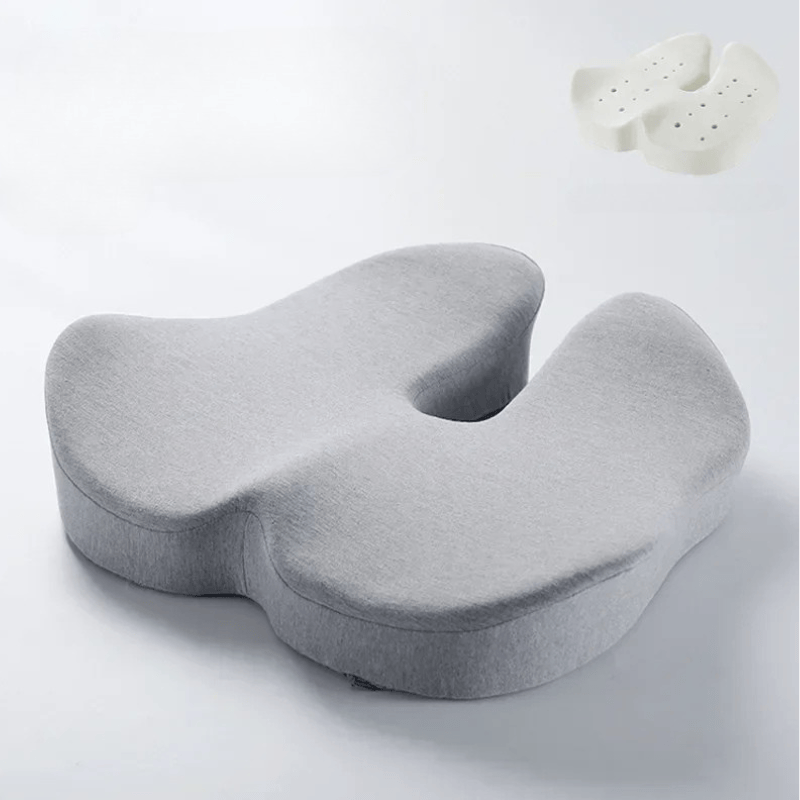 Coussin Orthopédique Lombaire Design et Discret pour Femme - Vert matcha