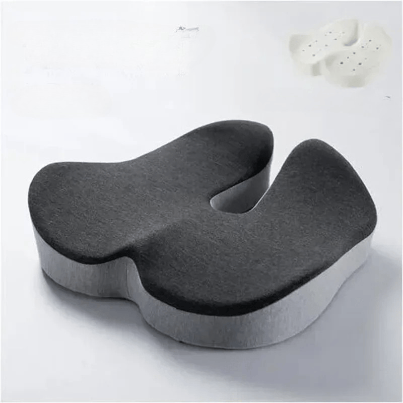 Coussin Orthopédique Lombaire Design et Discret pour Femme - Rose
