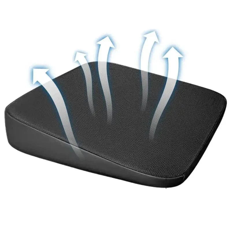 Coussin Orthopédique Lombaire Rehaussant pour Voiture. - 6CM Noir