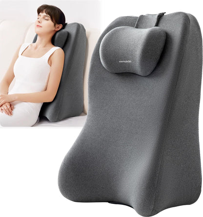 Coussin Orthopédique pour Dormir sur le Ventre. - Noir