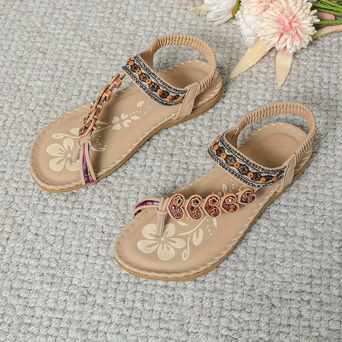 Sandales Artisanales Confortables & Légères Confort Orthopédique
