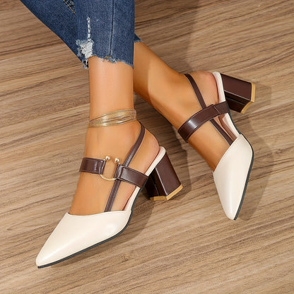 Claudette™ – Escarpins à bride élégants et confortables - Beige / 37