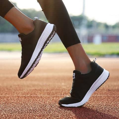 Baskets de Marche Anti douleurs pour Femme Vitalya™ - Confort Orthopédique