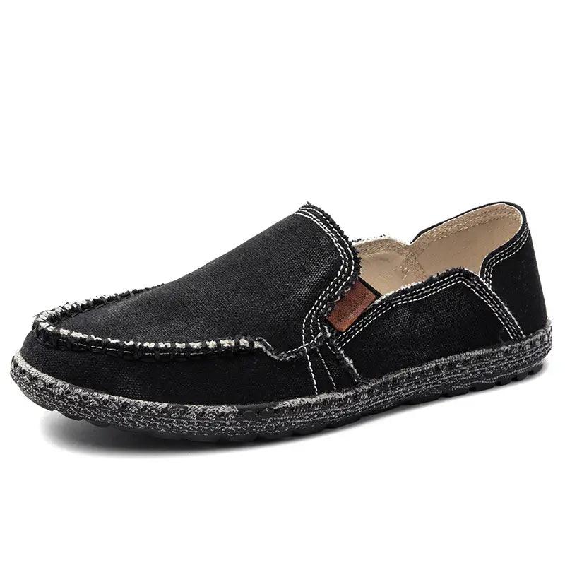 NATHAN - Mocassins Urban Canvas Confort Orthopédique