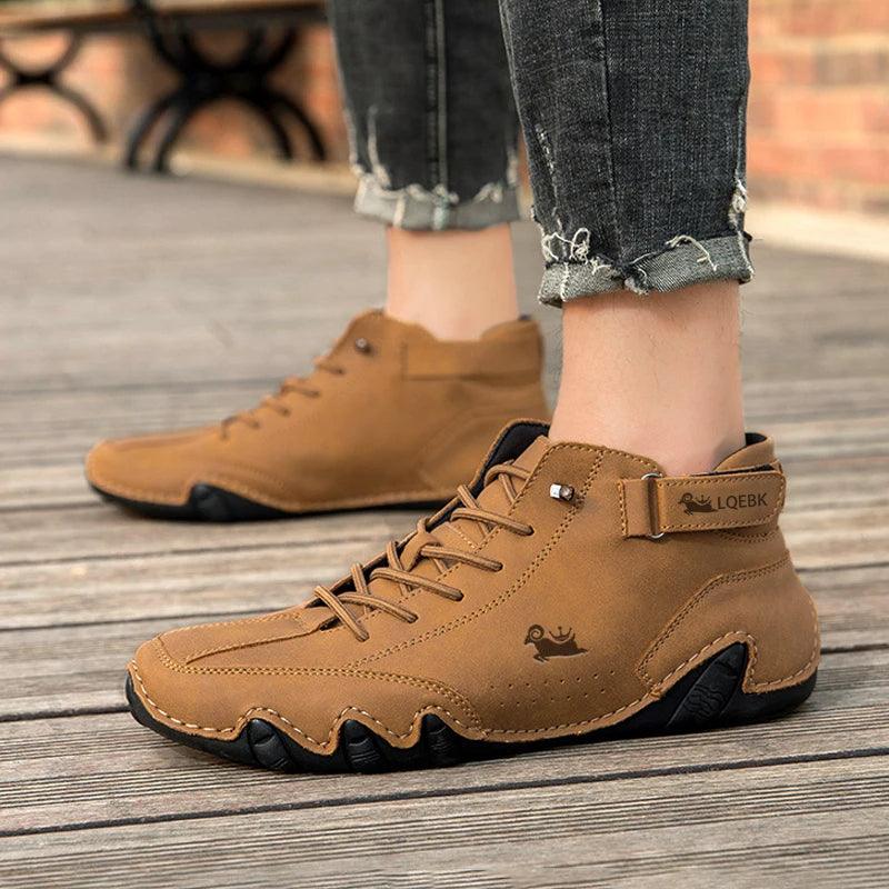 Chaussures Orthopédiques d'hiver hommes imperméables - Confort Orthopédique