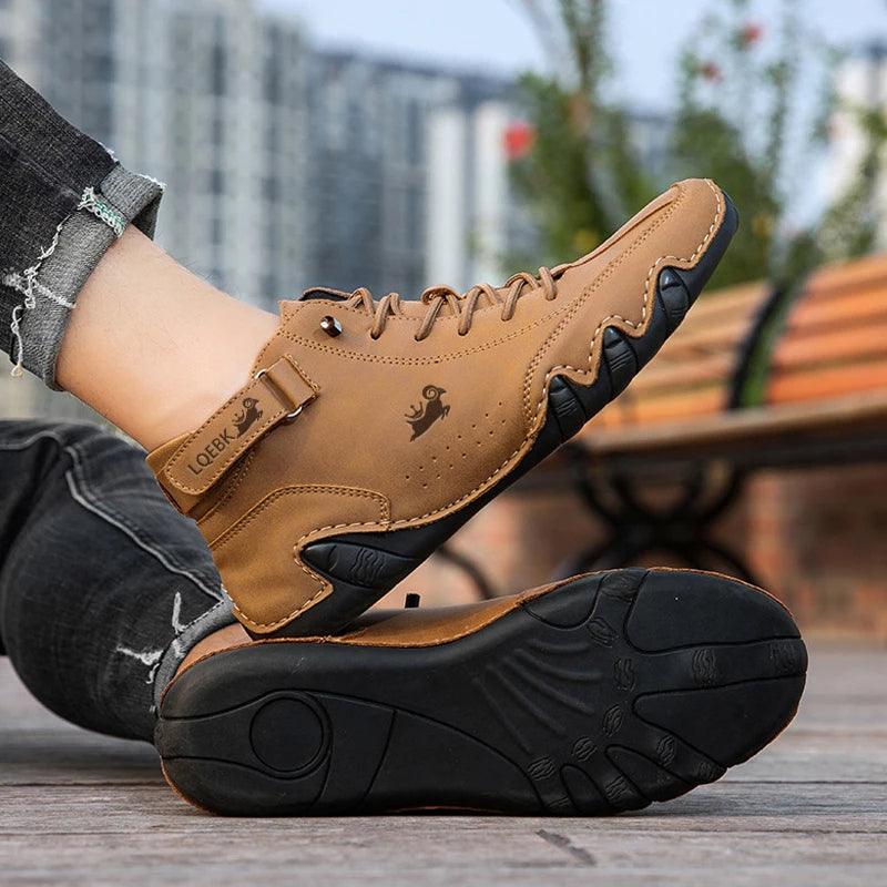 Chaussures Orthopédiques d'hiver hommes imperméables - Confort Orthopédique