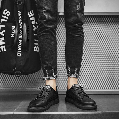 Chaussures Orthopédiques Hommes décontractées en cuir véritable - Confort Orthopédique