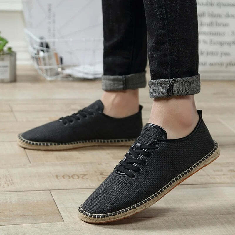 Espadrille beige homme/femme - 38 / Black