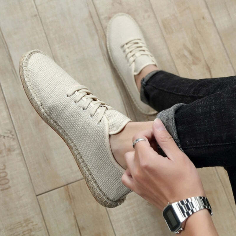 Espadrille beige homme/femme - 39 / Silver