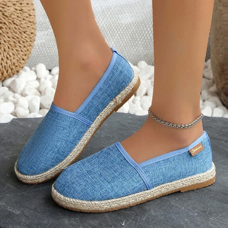 Espadrille en toile femme - 36 / RoyalBlue