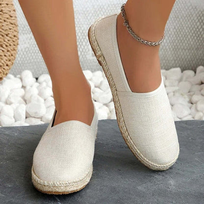 Espadrille en toile femme - 37 / Silver