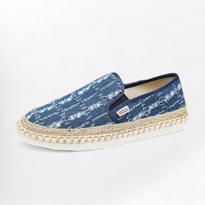 Espadrilles pour homme en toile - 41 / Black