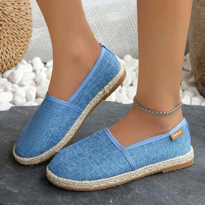 Espadrille femme plate pour la marche - 36 / RoyalBlue