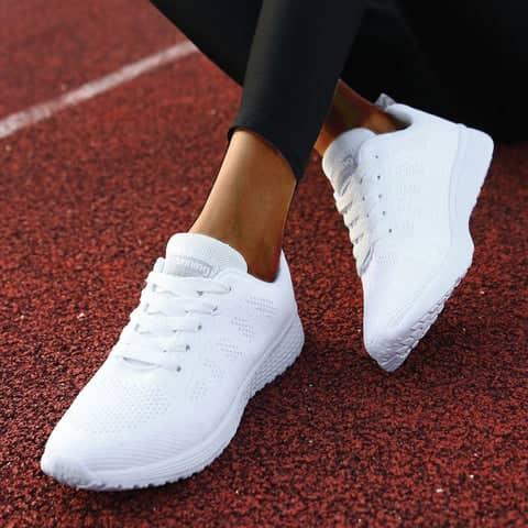 Baskets de Marche Anti douleurs pour Femme Vitalya™ - Confort Orthopédique