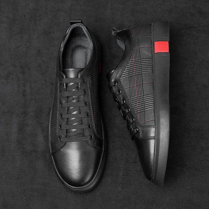 Chaussures Orthopédique Homme élégantes Noir - Glenn - Confort Orthopédique