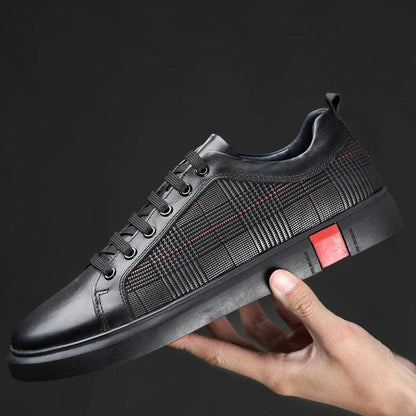 Chaussures Orthopédique Homme élégantes Noir - Glenn - Confort Orthopédique