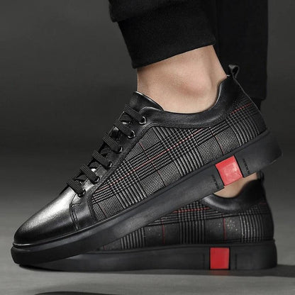 Chaussures Orthopédique Homme élégantes Noir - Glenn - Confort Orthopédique