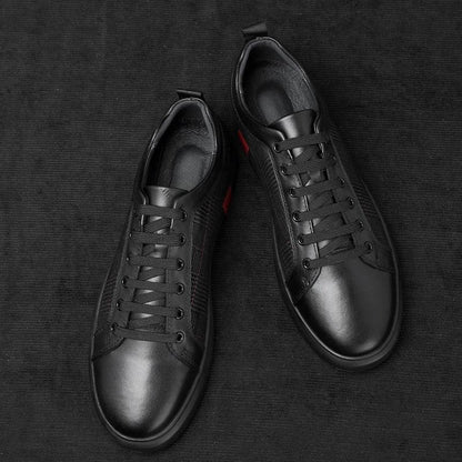 Chaussures Orthopédique Homme élégantes Noir - Glenn - Confort Orthopédique