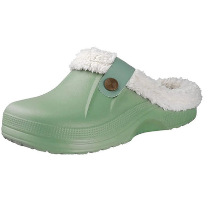 pantoufles d'hiver pour hommes - 36 / Green