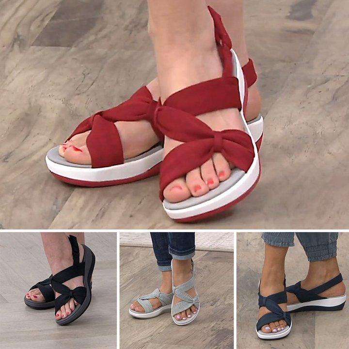 Sandales Fleuri Orthopédiques Confort Orthopédique