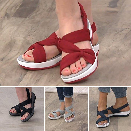 Sandales Fleuri Orthopédiques Confort Orthopédique