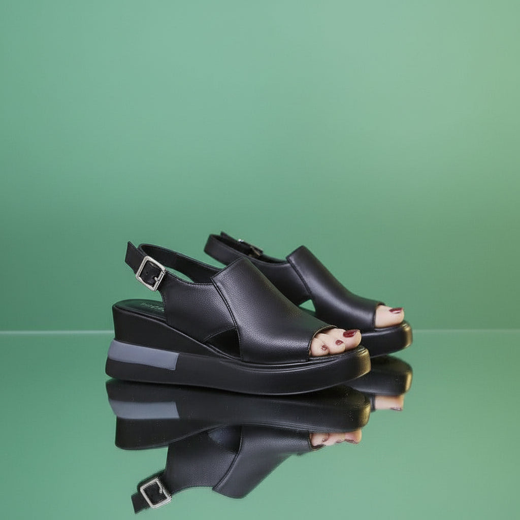 Sandales orthopédique femme Sangle boucle Confort Orthopédique