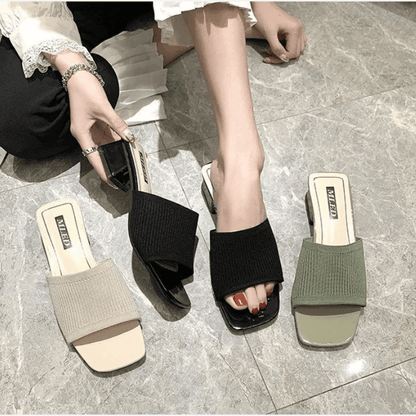 SANDALES FEMME CHIC À TALON - Confort Orthopédique