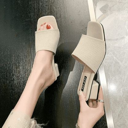 SANDALES FEMME CHIC À TALON - Confort Orthopédique