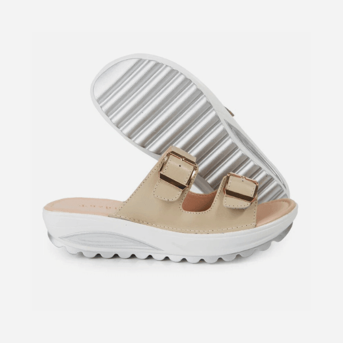 SANDALES ORTHOPÉDIQUES FEMME COMPENSÉES - Confort Orthopédique
