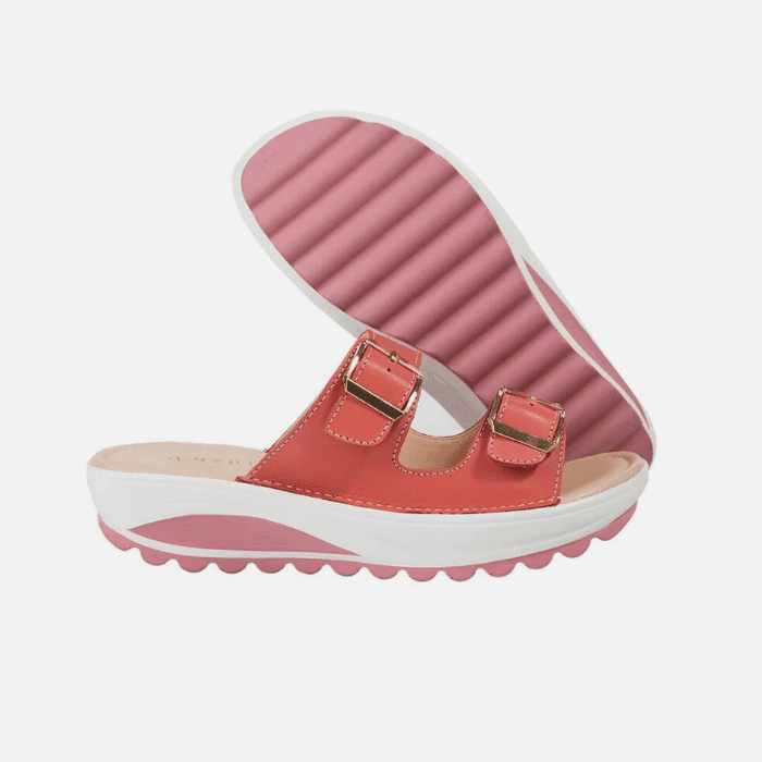SANDALES ORTHOPÉDIQUES FEMME COMPENSÉES - Confort Orthopédique