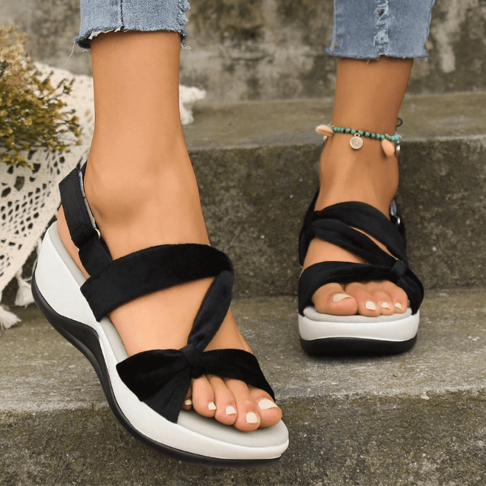 SANDALES ORTHOPÉDIQUES FEMME TRESSÉES - Confort Orthopédique