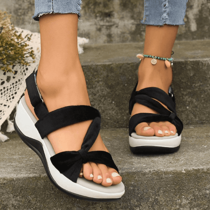 SANDALES ORTHOPÉDIQUES FEMME TRESSÉES - Confort Orthopédique
