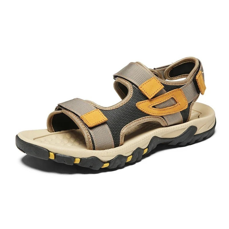 Sandales à scratch pour homme - 40 / MidnightBlue
