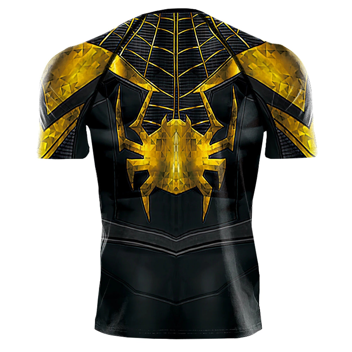 T shirt spiderman compression - S / Jaune