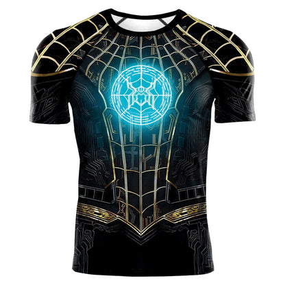 T shirt spiderman compression - M / Rouge