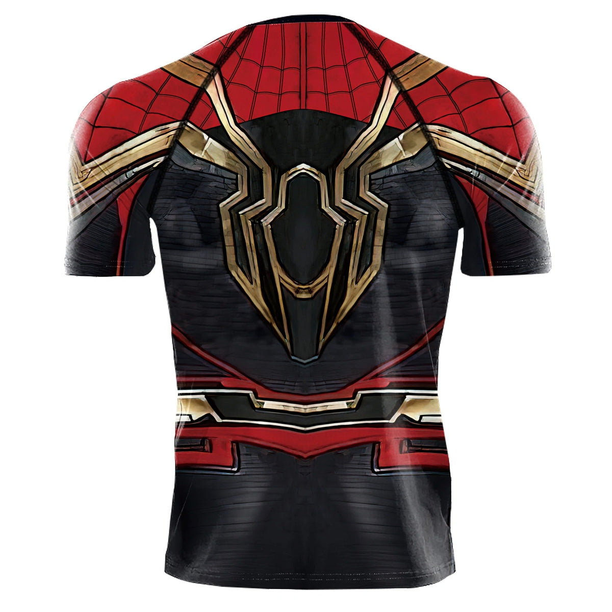 T shirt spiderman compression - L / Rouge