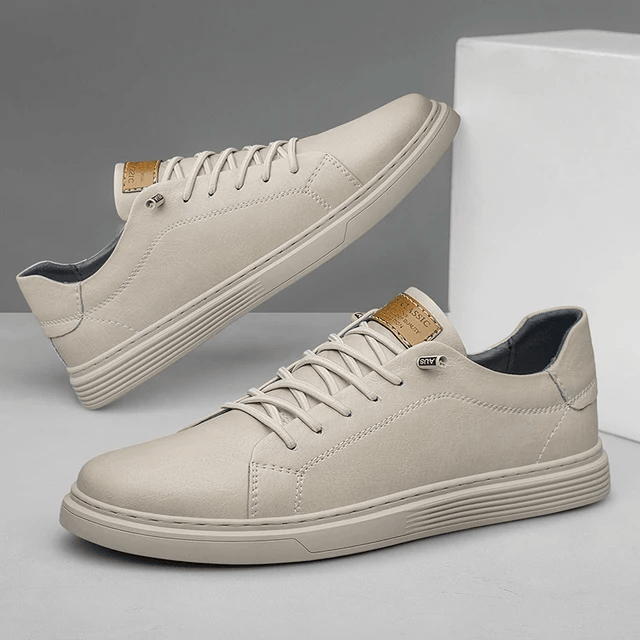 Chaussures à l'italienne en cuir Confort Orthopédique
