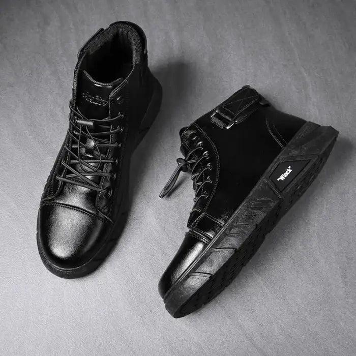 Chaussures Orthopédiques Hommes Montante Wlack - Confort Orthopédique