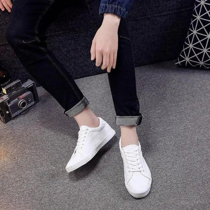 Chaussures Orthopédiques homme décontractées White - Confort Orthopédique