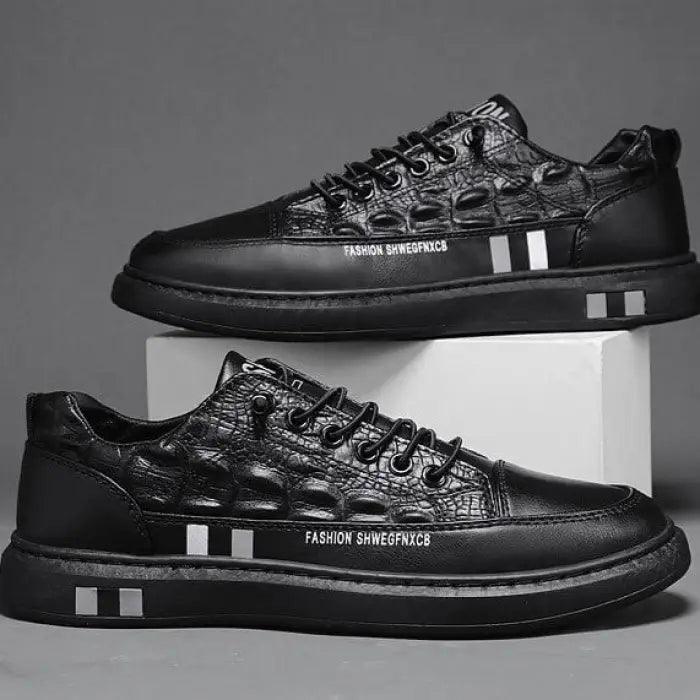 Chaussures Orthopédiques Hommes Crocodile Hermann - Confort Orthopédique