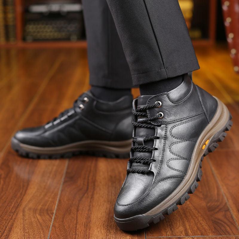 Chaussures Orthopédique hommes - Robert en Cuir Véritable - Confort Orthopédique
