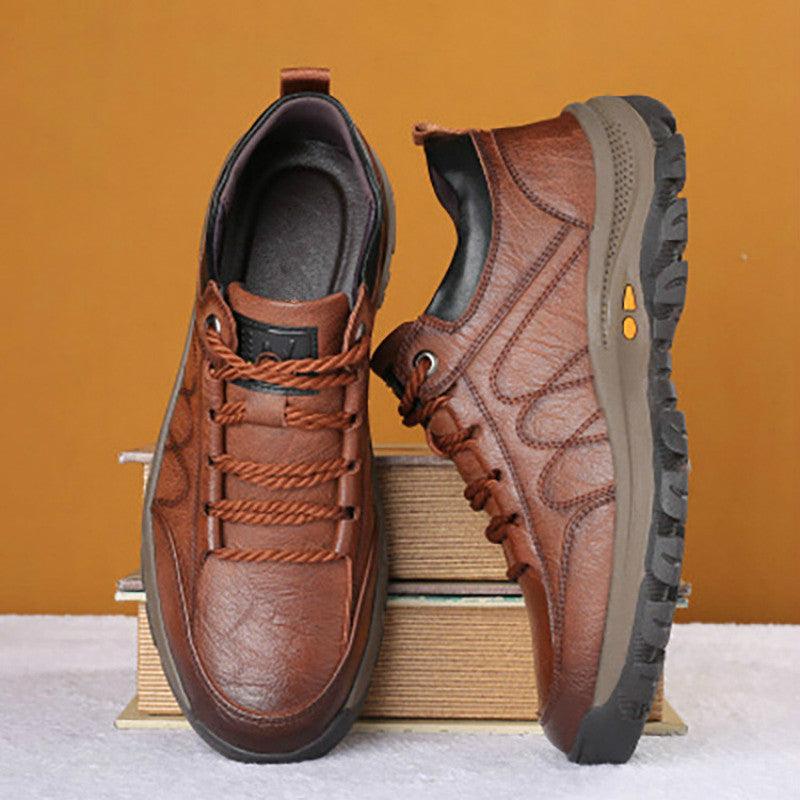 Chaussures Orthopédique hommes - Robert en Cuir Véritable - Confort Orthopédique