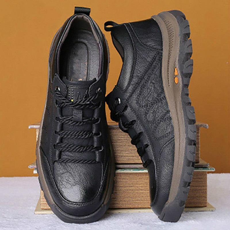 Chaussures Orthopédique hommes - Robert en Cuir Véritable - Confort Orthopédique