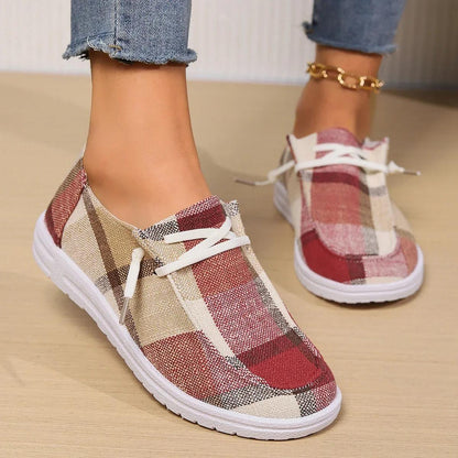 Chaussures Orthopédiques en toile pour dames Catherine - - Confort Orthopédique