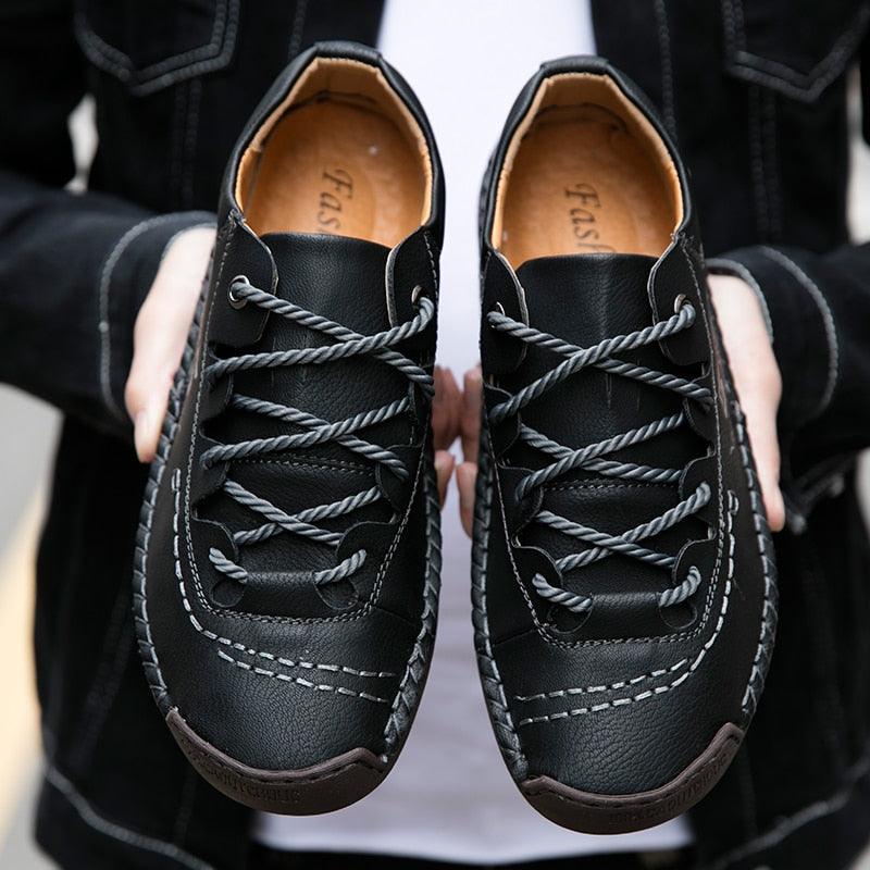 Chaussures en cuir Orthopédiques pour Homme Confort Orthopédique