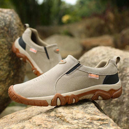Chaussures de marche antidérapantes pour hommes Confort Orthopédique