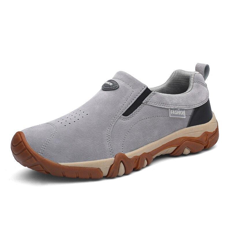 Chaussures de marche antidérapantes pour hommes Confort Orthopédique