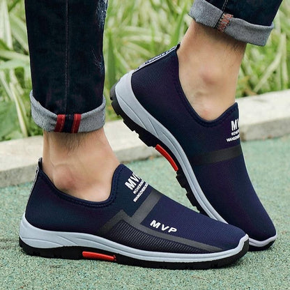 Baskets légères en maille à enfiler pour hommes - Porty Confort Orthopédique