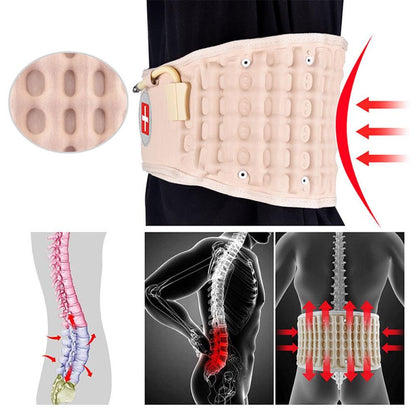 Ceinture de Décompression Lombaire Gonflable Stretch&Go Confort Orthopédique