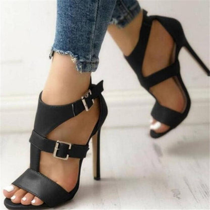 Sandale a talon confortable Confort Orthopédique